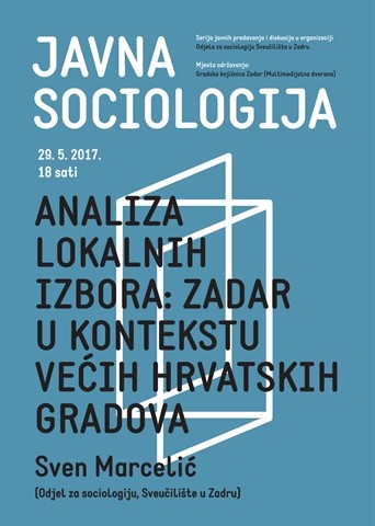 Javna sociologija, 29. svibnja 2017. 